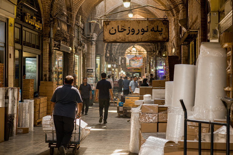 بورس لوازم بسته بندی تهران