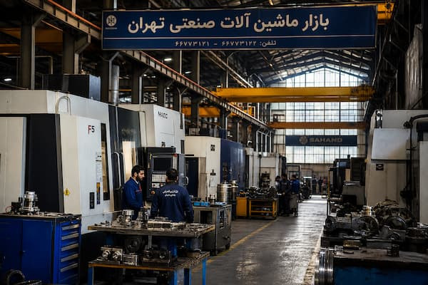 بازار ماشین آلات صنعتی