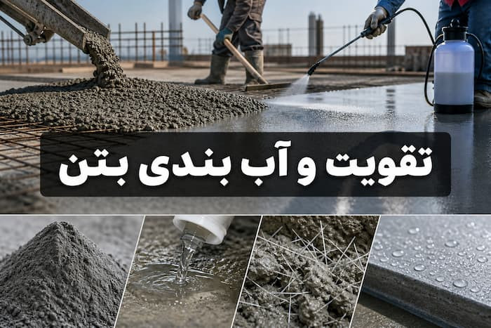 تقویت آب بندی بتن